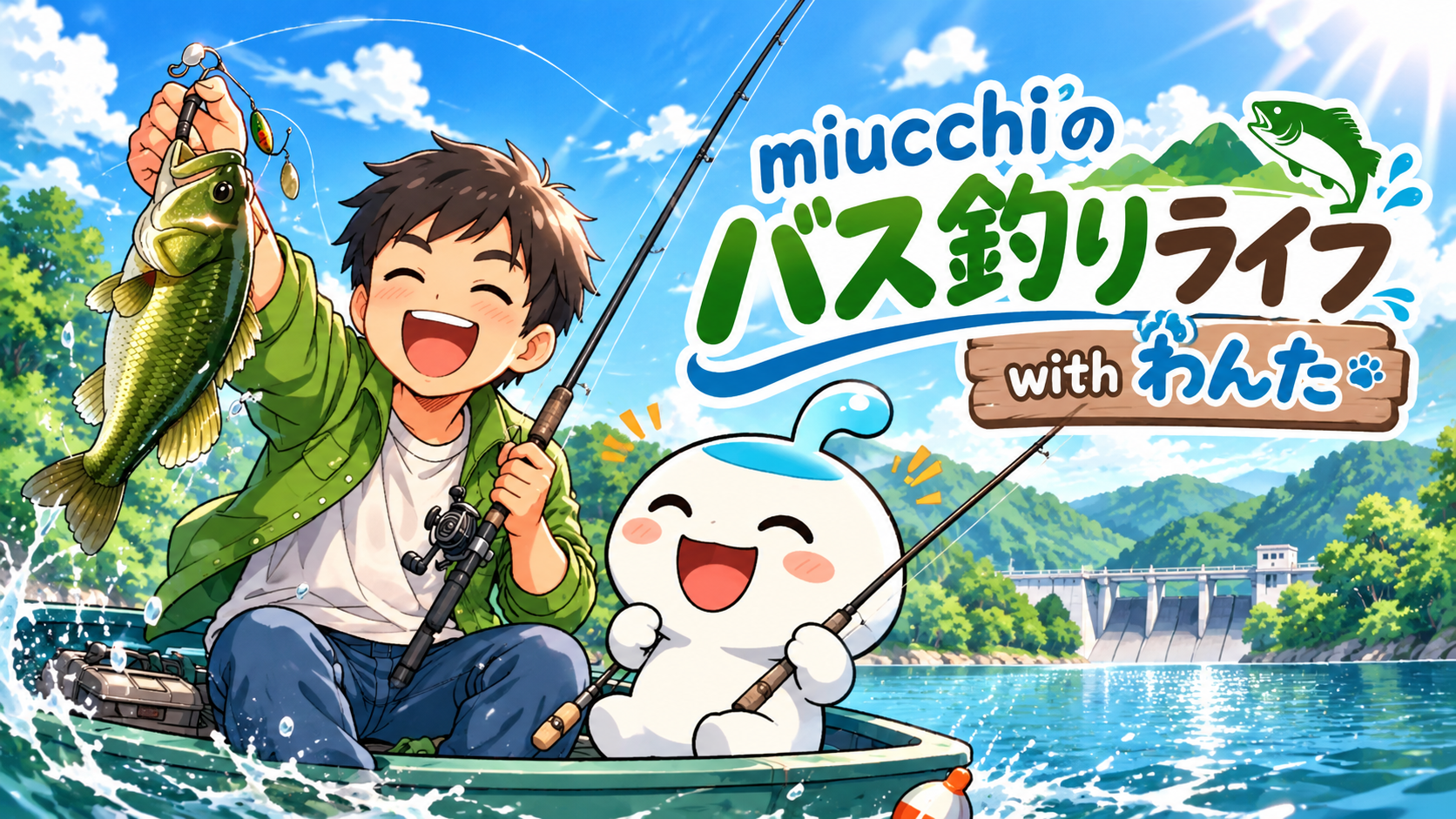 miucchiのバス釣りライフ with わんた